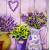 Serwetka decoupage seria TI-FLAIR bukiety fioletowe 33x33cm